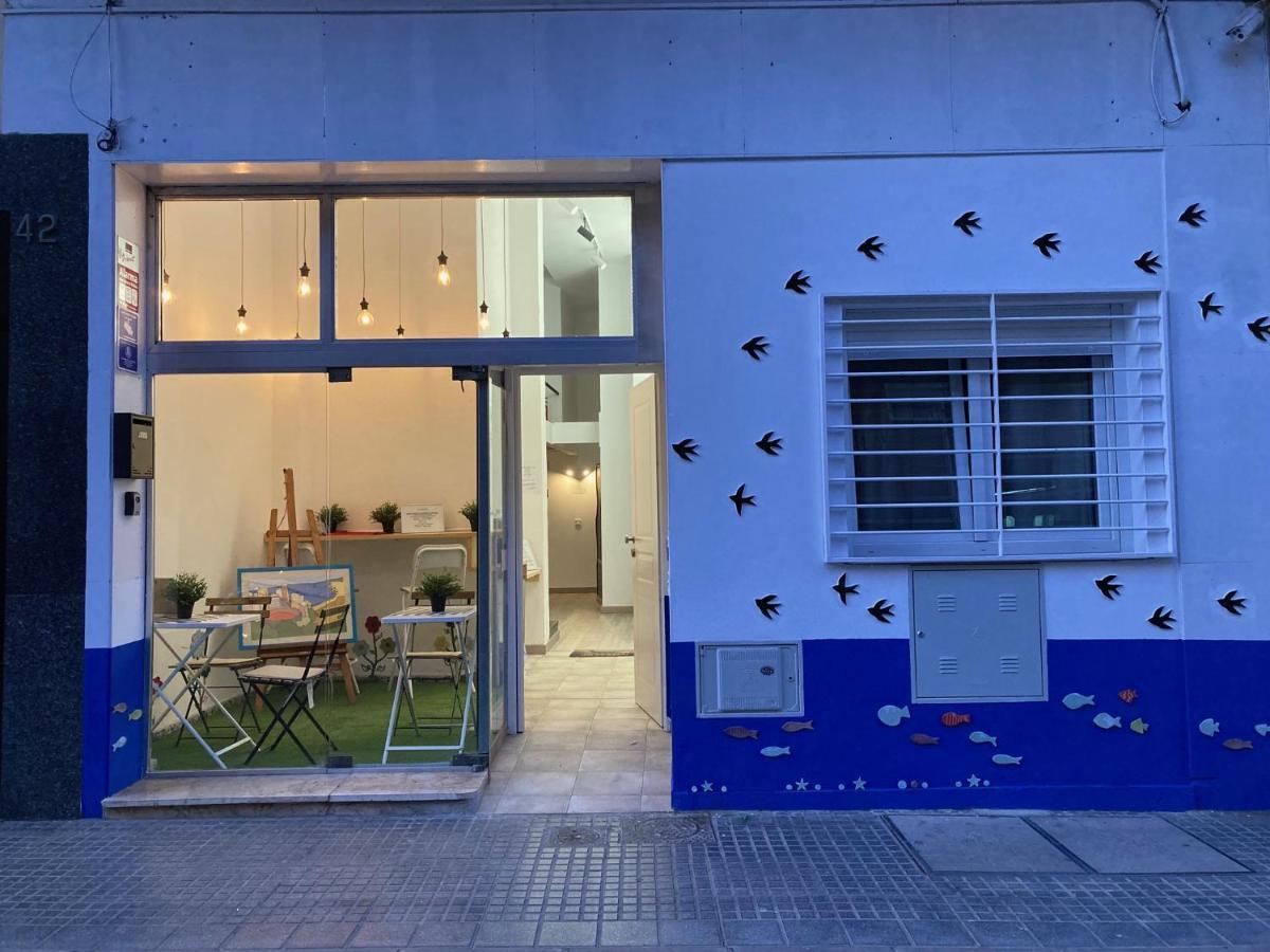 Golondrinas De Malaga "Apartamentos Con Mucho Arte" Y Terraza Solarium En Coliving Zewnętrze zdjęcie